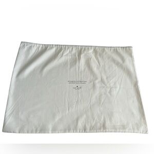 Kate Spade White Drawstring Bag